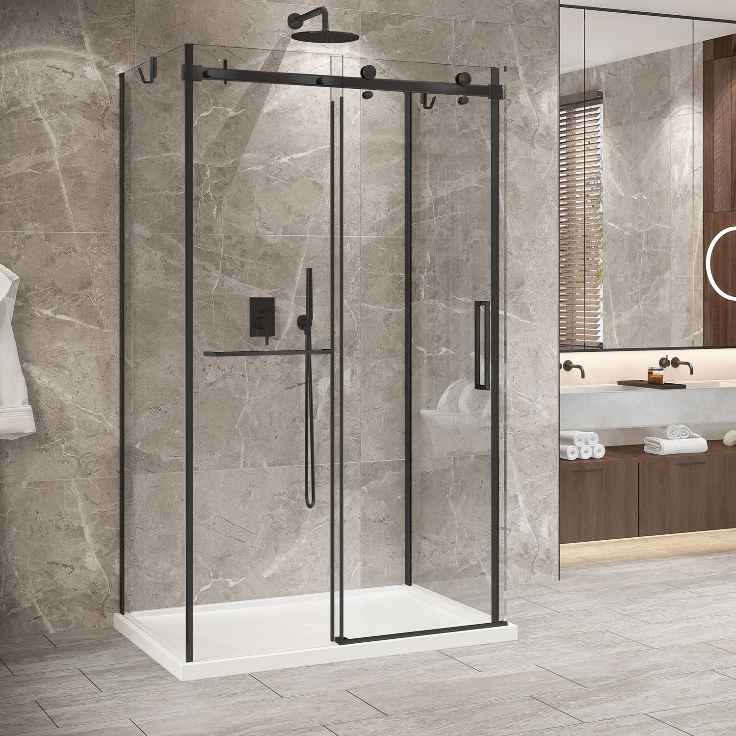 Shower door 48